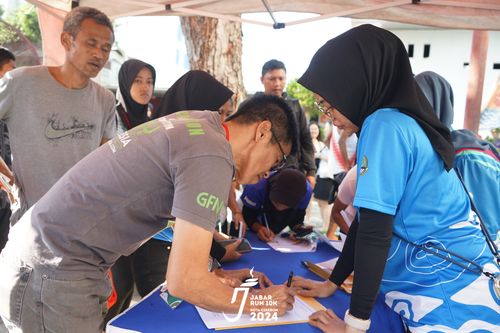 Race photo from Jabar Run 10K 2024