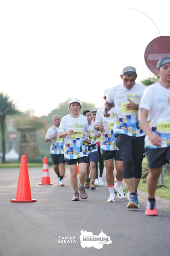 Race photo from Taman Budaya x BOGORUN 2025