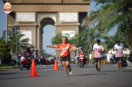 Race photo from Kediri Half Marathon 2024
