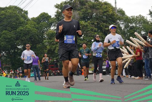 Race photo from Mangkunegaran Run 2025