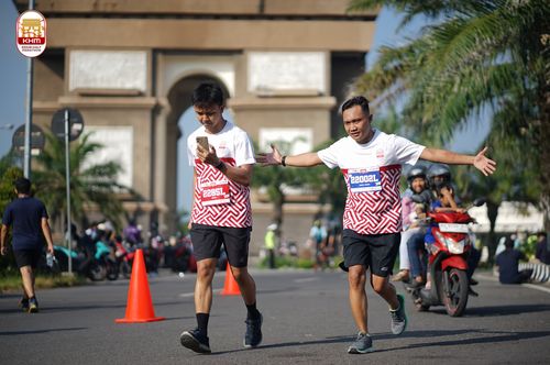 Race photo from Kediri Half Marathon 2024