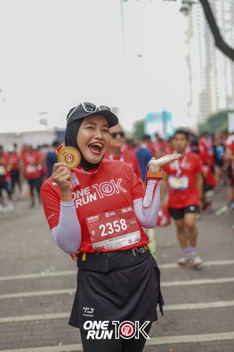 Race photo from ONE RUN 10K 2025