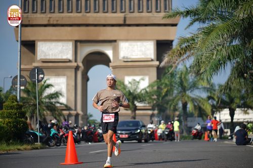 Race photo from Kediri Half Marathon 2024