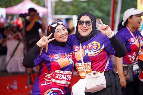 Race photo from NOTARACE 2025