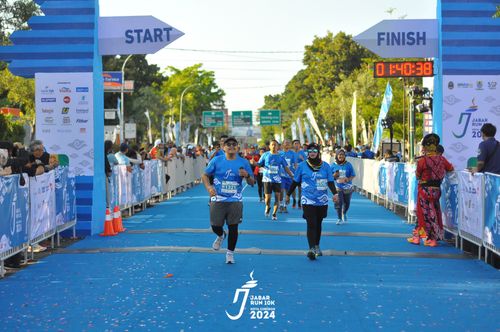 Race photo from Jabar Run 10K 2024