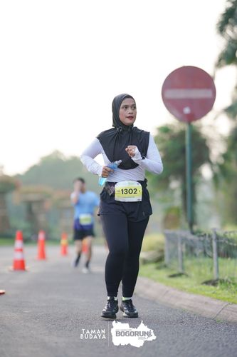 Race photo from Taman Budaya x BOGORUN 2025