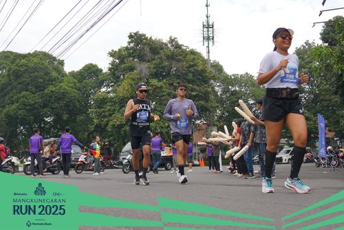 Race photo from Mangkunegaran Run 2025