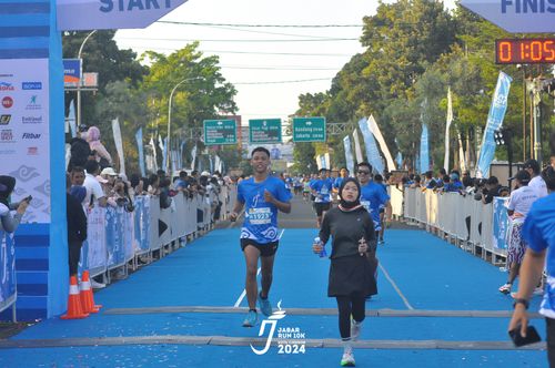 Race photo from Jabar Run 10K 2024