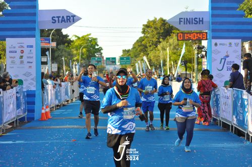 Race photo from Jabar Run 10K 2024
