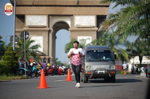 Race photo from Kediri Half Marathon 2024