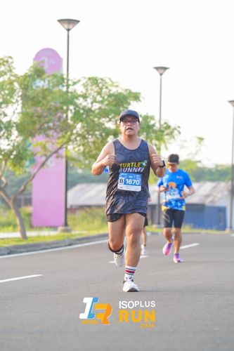 Race photo from ISOPLUS RUN 2025 - JAKARTA