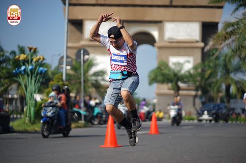 Race photo from Kediri Half Marathon 2024