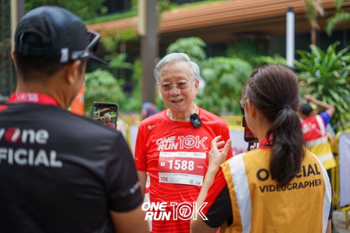 Race photo from ONE RUN 10K 2025