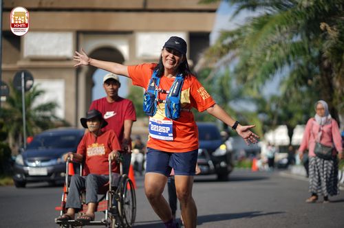 Race photo from Kediri Half Marathon 2024