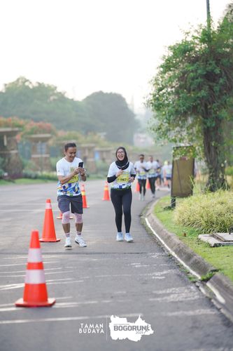 Race photo from Taman Budaya x BOGORUN 2025