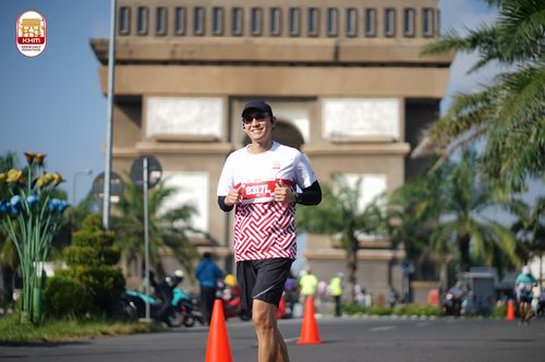 Race photo from Kediri Half Marathon 2024