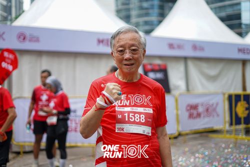 Race photo from ONE RUN 10K 2025
