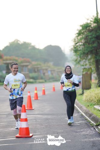 Race photo from Taman Budaya x BOGORUN 2025