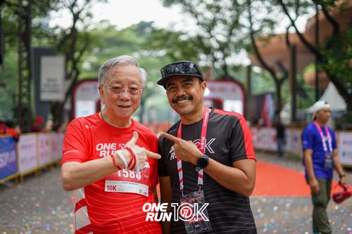 Race photo from ONE RUN 10K 2025