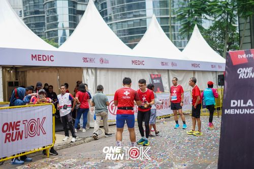 Race photo from ONE RUN 10K 2025