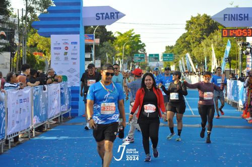 Race photo from Jabar Run 10K 2024
