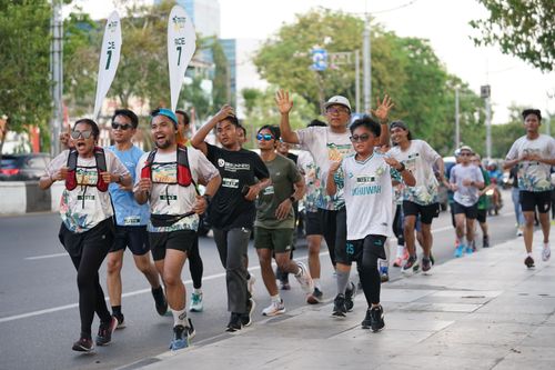 Race photo from ABR 2024 VIBES