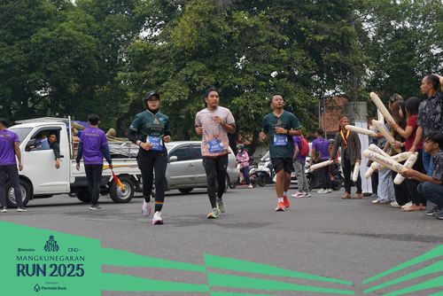 Race photo from Mangkunegaran Run 2025
