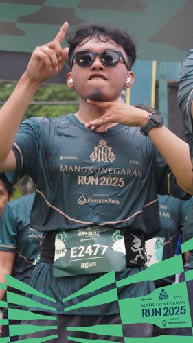 Race photo from Mangkunegaran Run 2025