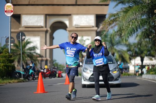 Race photo from Kediri Half Marathon 2024