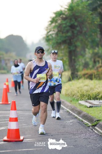 Race photo from Taman Budaya x BOGORUN 2025