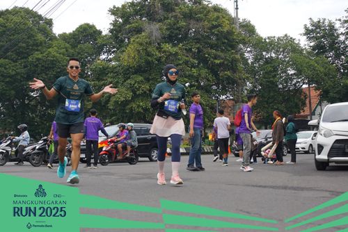 Race photo from Mangkunegaran Run 2025