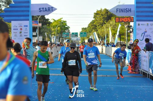 Race photo from Jabar Run 10K 2024