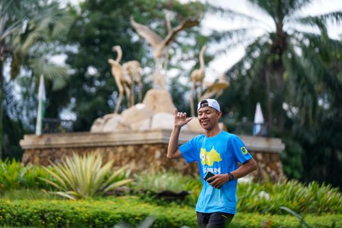 Race photo from Chasing Bogorun 2025