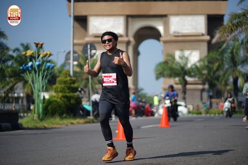 Race photo from Kediri Half Marathon 2024