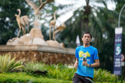 Race photo from Chasing Bogorun 2025