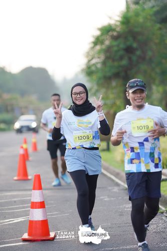 Race photo from Taman Budaya x BOGORUN 2025