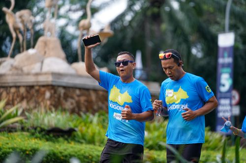 Race photo from Chasing Bogorun 2025