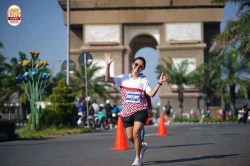 Race photo from Kediri Half Marathon 2024