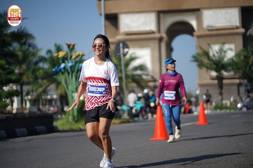 Race photo from Kediri Half Marathon 2024