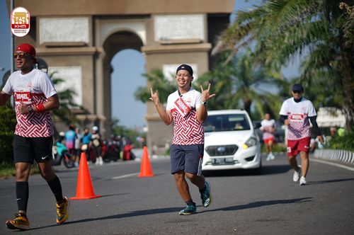 Race photo from Kediri Half Marathon 2024