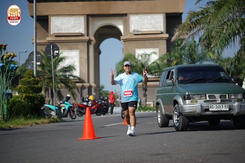 Race photo from Kediri Half Marathon 2024