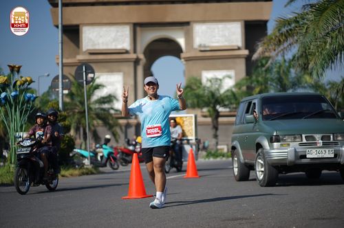Race photo from Kediri Half Marathon 2024