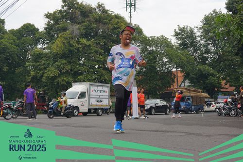 Race photo from Mangkunegaran Run 2025