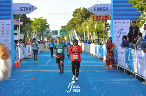 Race photo from Jabar Run 10K 2024