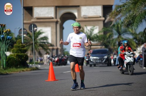 Race photo from Kediri Half Marathon 2024