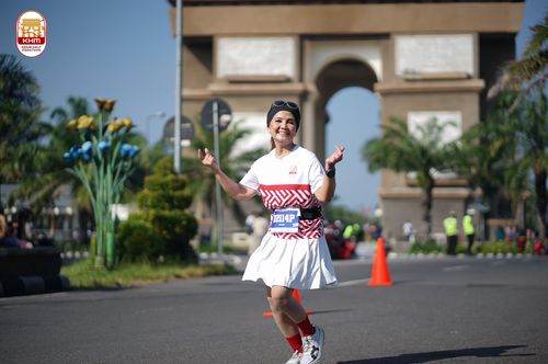 Race photo from Kediri Half Marathon 2024