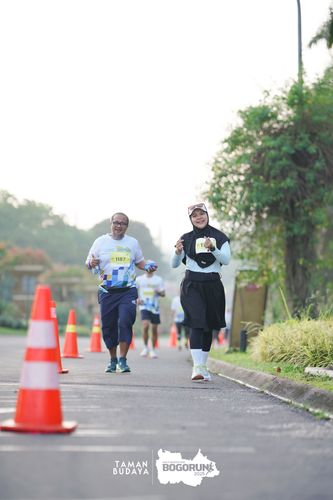 Race photo from Taman Budaya x BOGORUN 2025