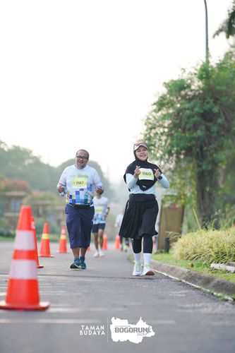Race photo from Taman Budaya x BOGORUN 2025