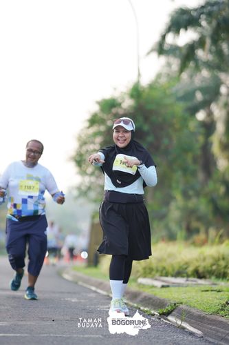 Race photo from Taman Budaya x BOGORUN 2025