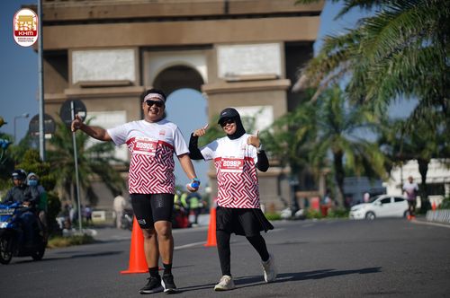 Race photo from Kediri Half Marathon 2024